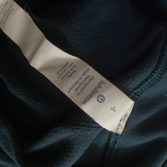 lululemon align crop nile blue crop 21" size 4 - Picture 4 of 5